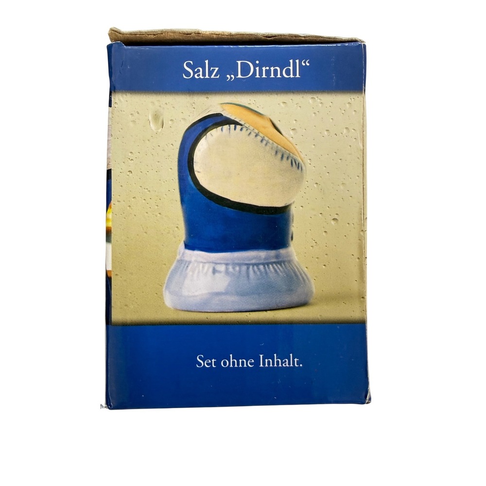 Hofbrau‎ München Salt & Pepper Shakers Lederhose Dirndl Set NIB Germany - Picture 8 of 11